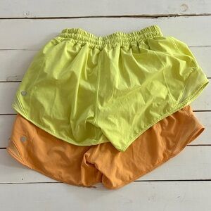 Lululemon Hotty Hot Shorts, High-Rise Long 4", Size 4